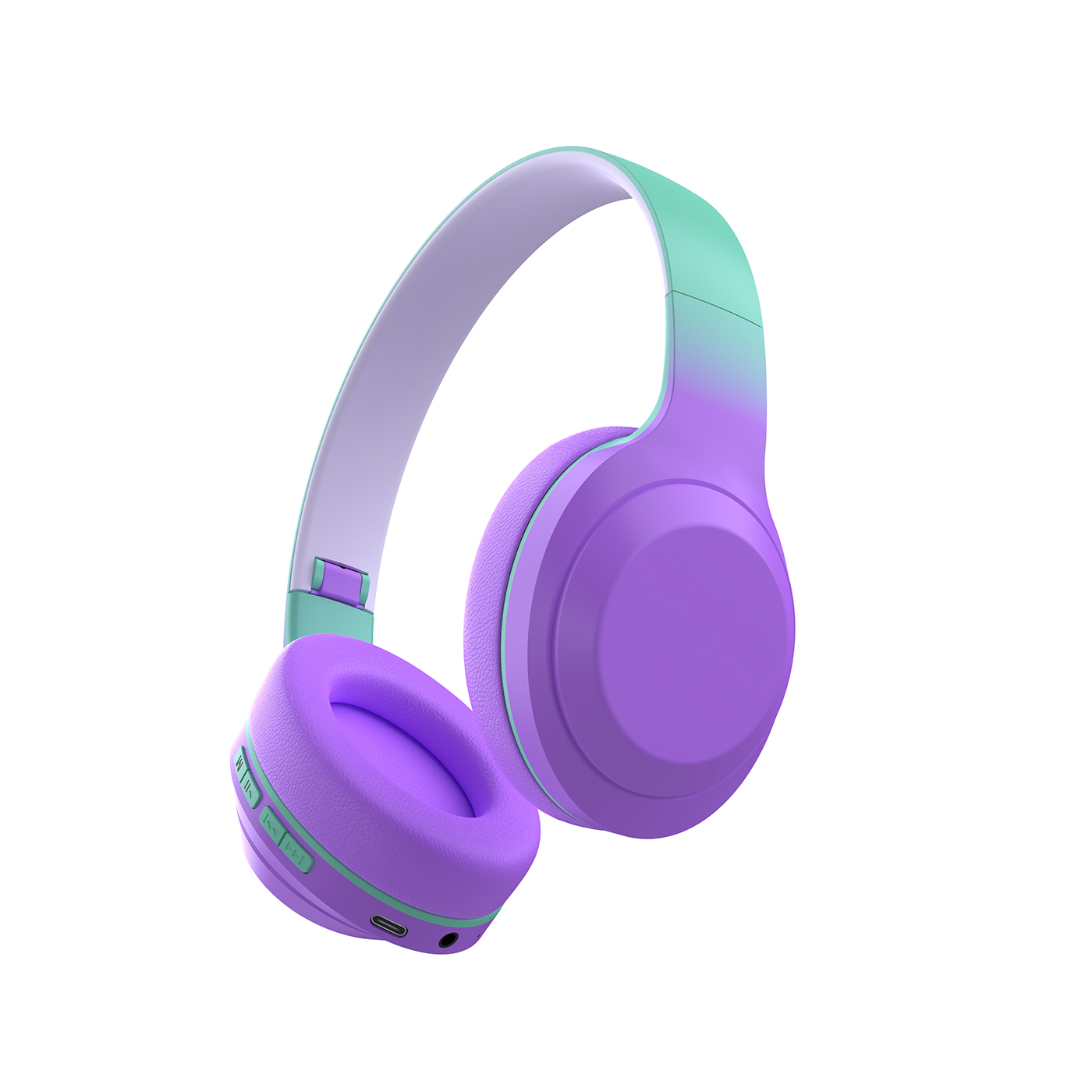 Custom Logo OEM Kids Wired Headsets With Micr...