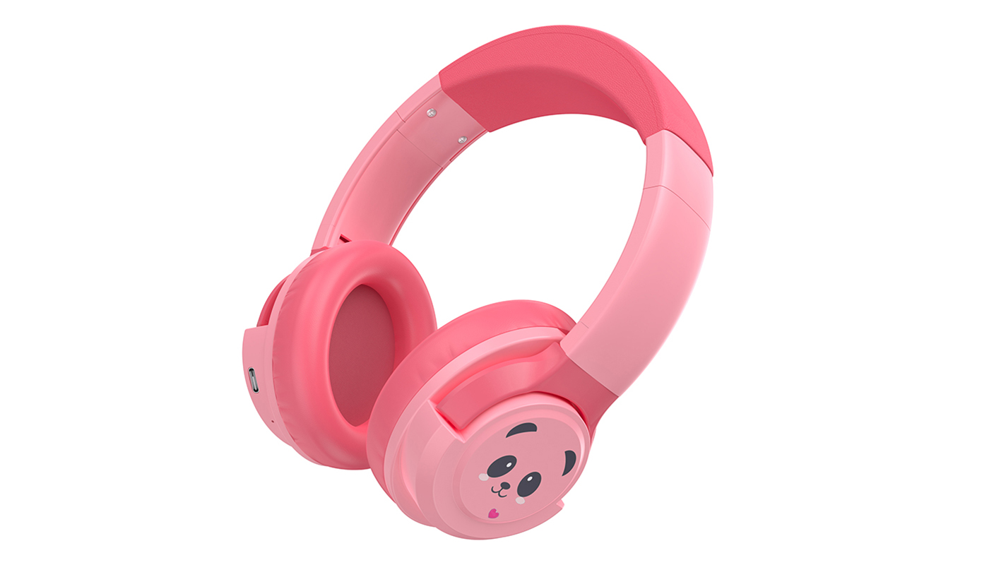 OEM BL35 Touch button Wireless Over-Ear kids headphone b(2)